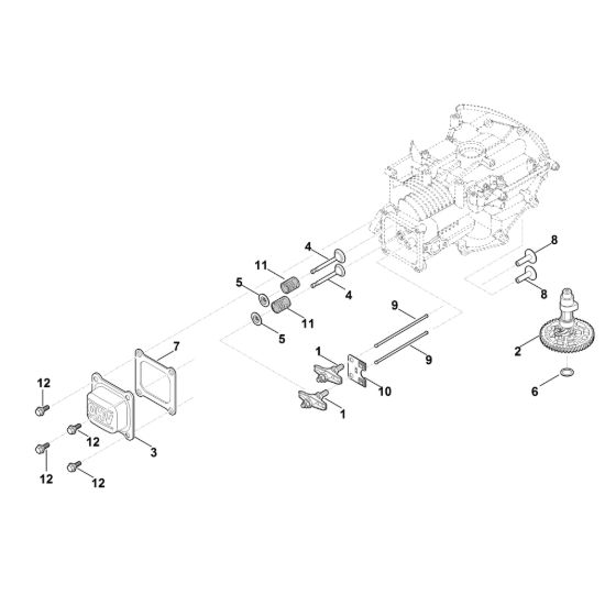 Picture of H - Albero a camme e valvole EVC 200.0 (EVC200-0001)